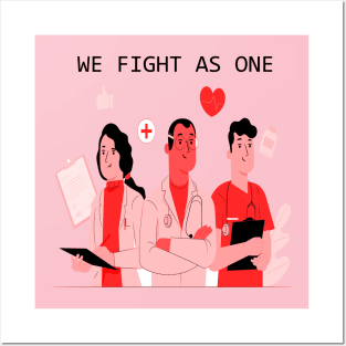 We Fight As One Posters and Art